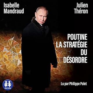 Page de couverture de Poutine, la stratégie du désordre