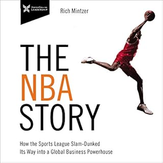 The NBA Story Audiolibro Por Rich Mintzer arte de portada