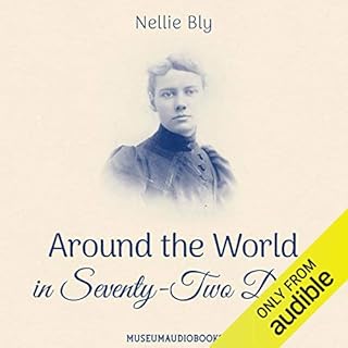 Around the World in Seventy-Two Days Audiolibro Por Nellie Bly arte de portada