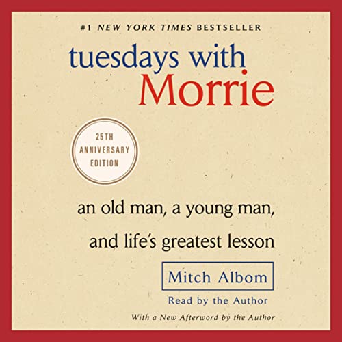 Tuesdays with Morrie Audiolivro Por Mitch Albom capa