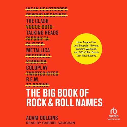 『The Big Book of Rock & Roll Names』のカバーアート