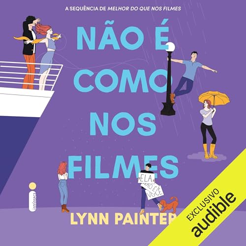 Não é como nos filmes Audiolivro Por Lynn Painter capa