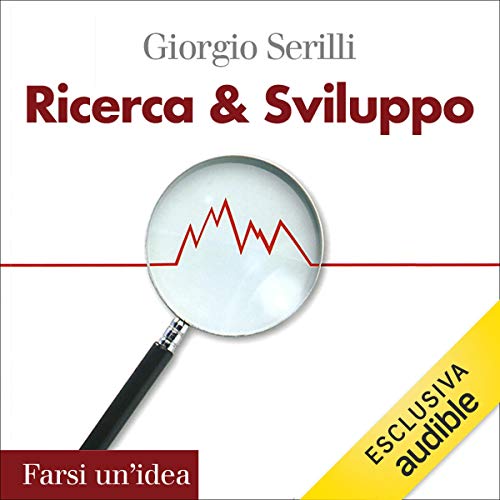 Diseño de la portada del título Ricerca & Sviluppo