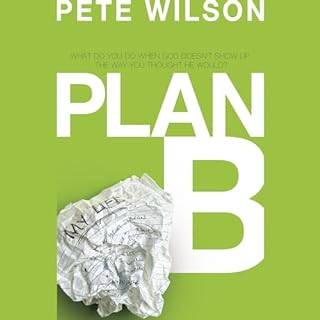 Plan B Audiolibro Por Pete Wilson arte de portada