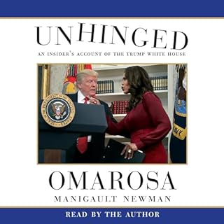 Unhinged Audiolibro Por Omarosa Manigault Newman arte de portada