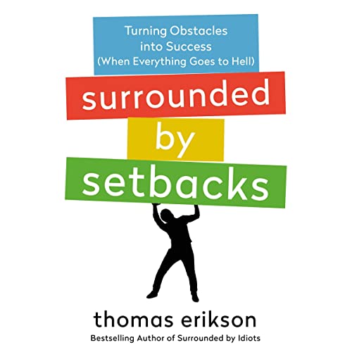 Surrounded by Setbacks Audiolivro Por Thomas Erikson capa