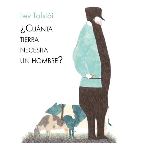 Diseño de la portada del título ¿Cuánta tierra necesita un hombre?