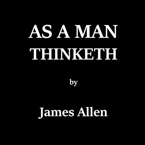 Diseño de la portada del título As a Man Thinketh