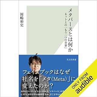 『メタバースとは何か ネット上の「もう一つの世界」』のカバーアート