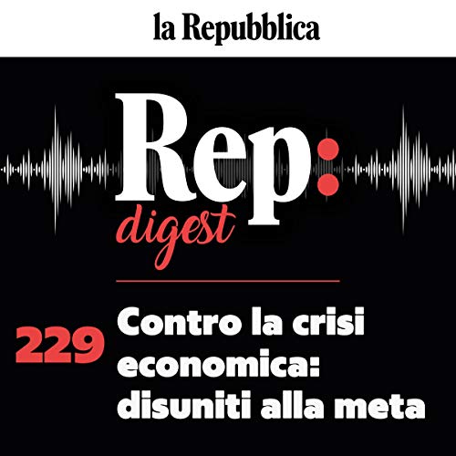 Contro la crisi economica - disuniti alla meta Audiobook By Maria Novella De Luca, Valentina Conte, Luciano Nigro, Concetto V