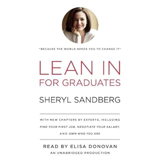 Lean In for Graduates Audiobook By Sheryl Sandberg cover art