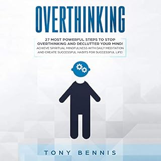 Overthinking Audiolibro Por Tony Bennis arte de portada