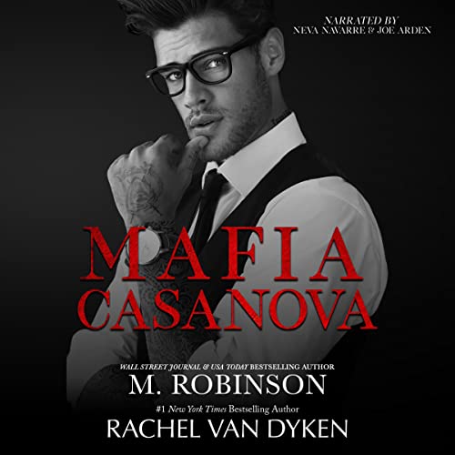 Mafia Casanova Audiolibro Por M. Robinson, Rachel Van Dyken arte de portada