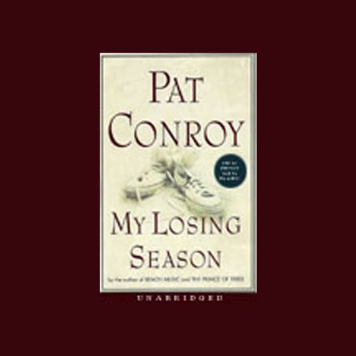 My Losing Season Audiolibro Por Pat Conroy arte de portada