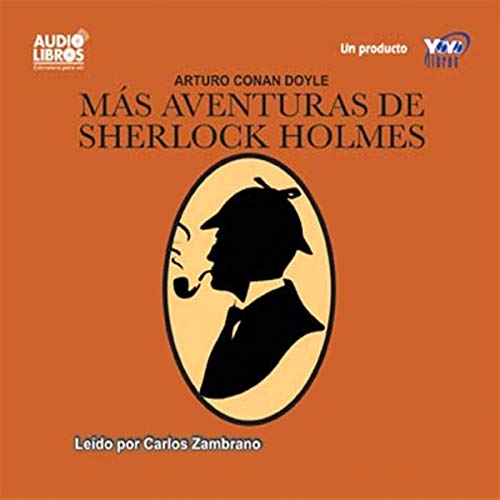 Diseño de la portada del título Mas Aventuras de Sherlock Holmes