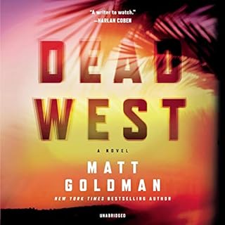 Dead West Audiolibro Por Matt Goldman arte de portada