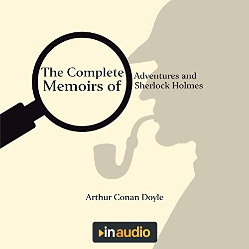 『The Complete Adventures and Memoirs of Sherlock Holmes』のカバーアート