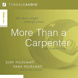 More Than a Carpenter Audiolibro Por Josh D. McDowell arte de portada