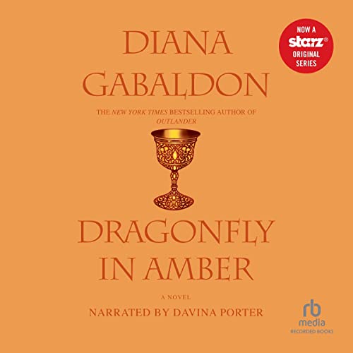 Dragonfly in Amber Audiolibro Por Diana Gabaldon arte de portada