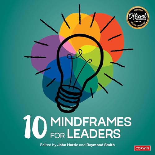 10 Mindframes for Leaders Audiobook Audiolibro Por John Hattie, Raymond Smith arte de portada