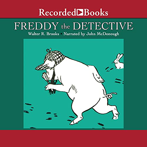 Freddy the Detective Audiolibro Por Walter Brooks arte de portada