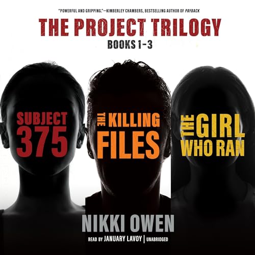 Diseño de la portada del título The Project Trilogy, Books 1-3