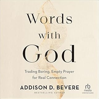 Words with God Audiobook By Addison D. Bevere cover art