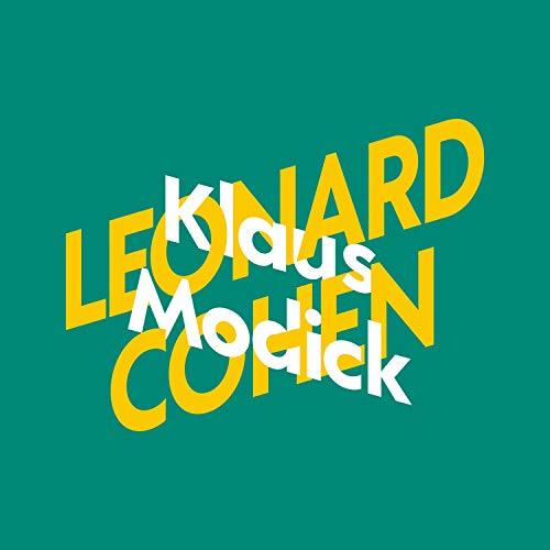 Klaus Modick über Leonard Cohen cover art