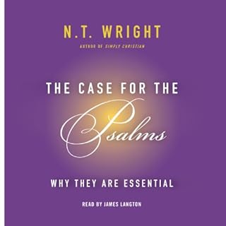 The Case for the Psalms Audiolibro Por N. T. Wright arte de portada