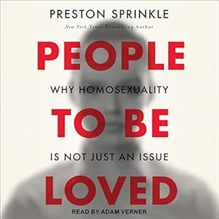 People to Be Loved Audiolibro Por Preston Sprinkle, Wesley Hill - foreword arte de portada