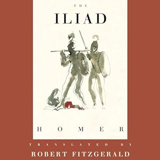 The Iliad Audiolibro Por Homer, Robert Fitzgerald - translator arte de portada