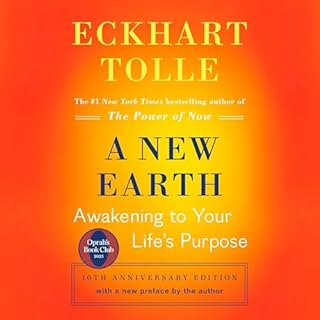 A New Earth Audiolibro Por Eckhart Tolle arte de portada