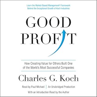 Good Profit Audiobook By Charles G. Koch cover art