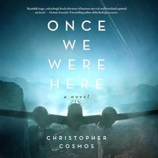 Once We Were Here Audiolibro Por Christopher Cosmos arte de portada