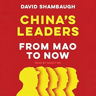 China's Leaders Audiolibro Por David Shambaugh arte de portada