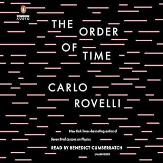 The Order of Time Audiolibro Por Carlo Rovelli arte de portada