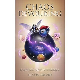 Chaos Devouring Audiolibro Por Devon Salvin arte de portada