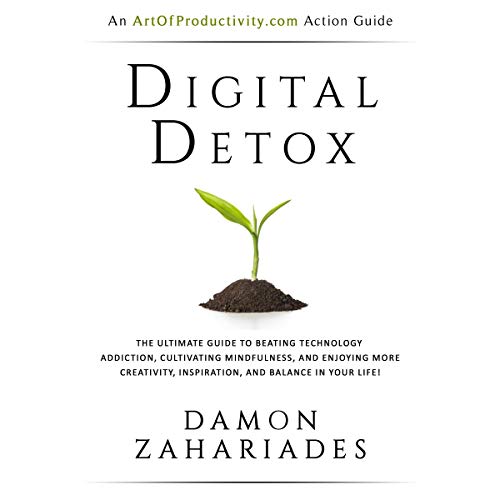 Digital Detox Audiolivro Por Damon Zahariades capa