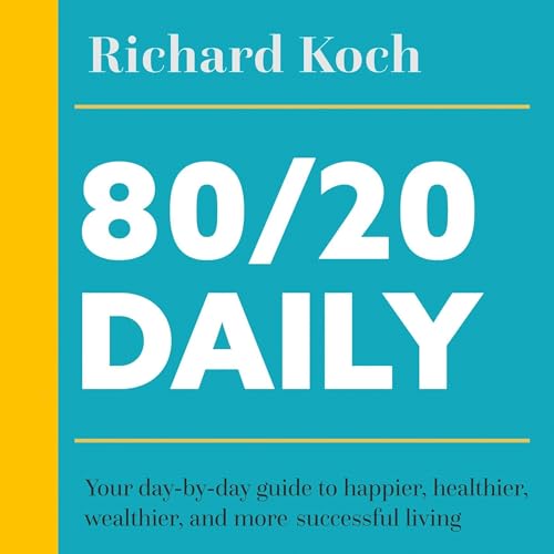 80/20 Daily Audiolivro Por Richard Koch capa