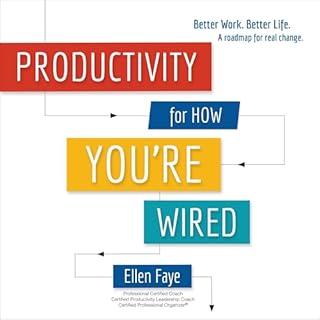 Productivity for How You're Wired Audiolibro Por Ellen Faye arte de portada