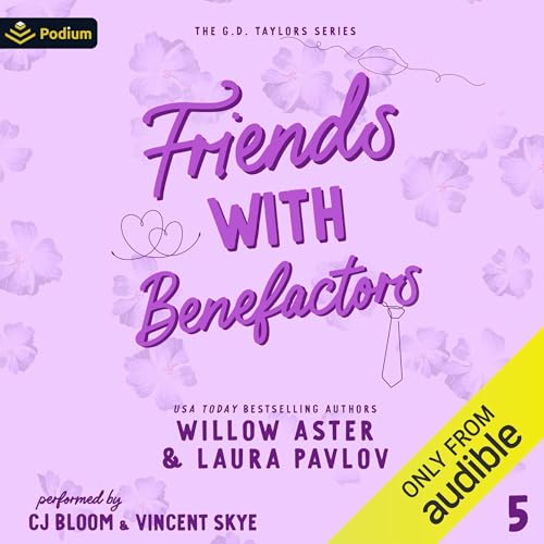 Diseño de la portada del título Friends with Benefactors