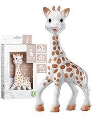 Sophie la Girafe - Baby Teething Toy - Multi-Sensory Engagement - Safe 100% Natural Rubber - Interactive Squeaker - Over 60 Years Legacy - Age: 0 m +