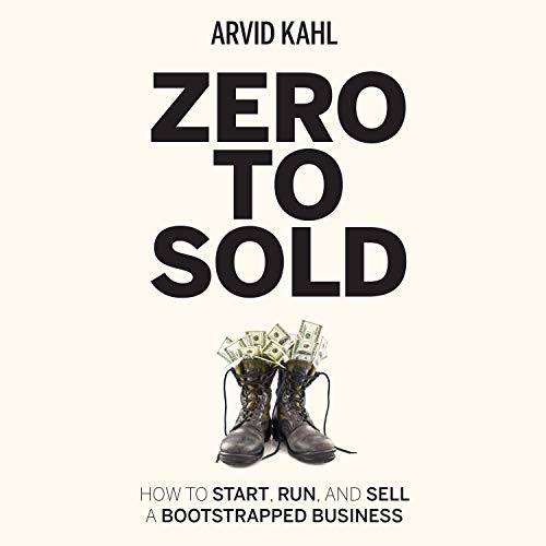 Zero to Sold Audiolibro Por Arvid Kahl arte de portada