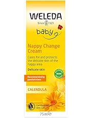 WELEDA Calendula Baby Nappy Change Cream 75ml | Protects &amp; Soothes Irritated Skin | Natural