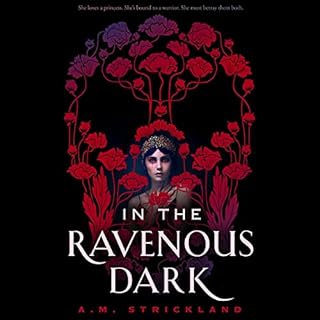 In the Ravenous Dark Audiolibro Por A.M. Strickland arte de portada