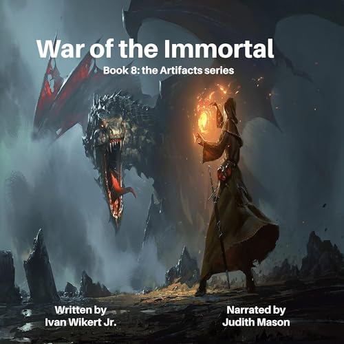 War of the Immortal Audiolivro Por Ivan Wikert Jr. capa