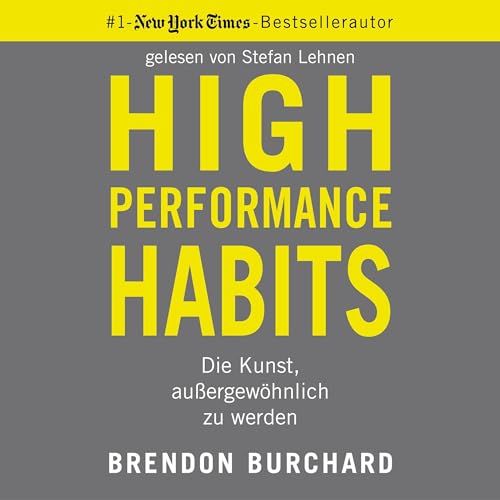 High Performance Habits (German edition) cover art