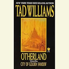 City of Golden Shadow Audiolibro Por Tad Williams arte de portada