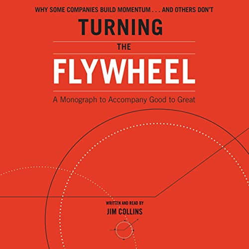 Turning the Flywheel Audiolivro Por Jim Collins capa