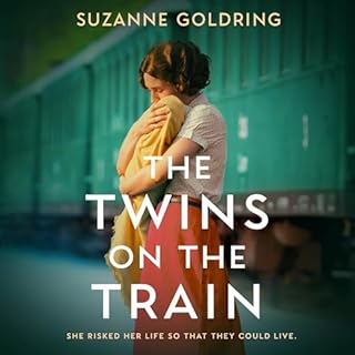 The Twins on the Train Audiolibro Por Suzanne Goldring arte de portada